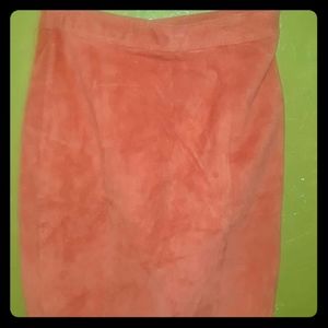 Redd Hott Spicey Suede Mini Skirt